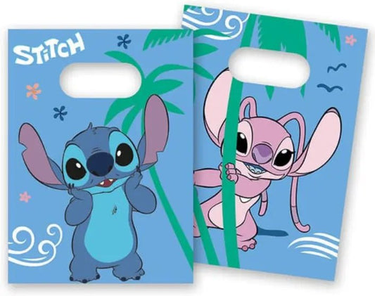 4 Partytüten "Stitch" - 16x22cm - Party im Karton