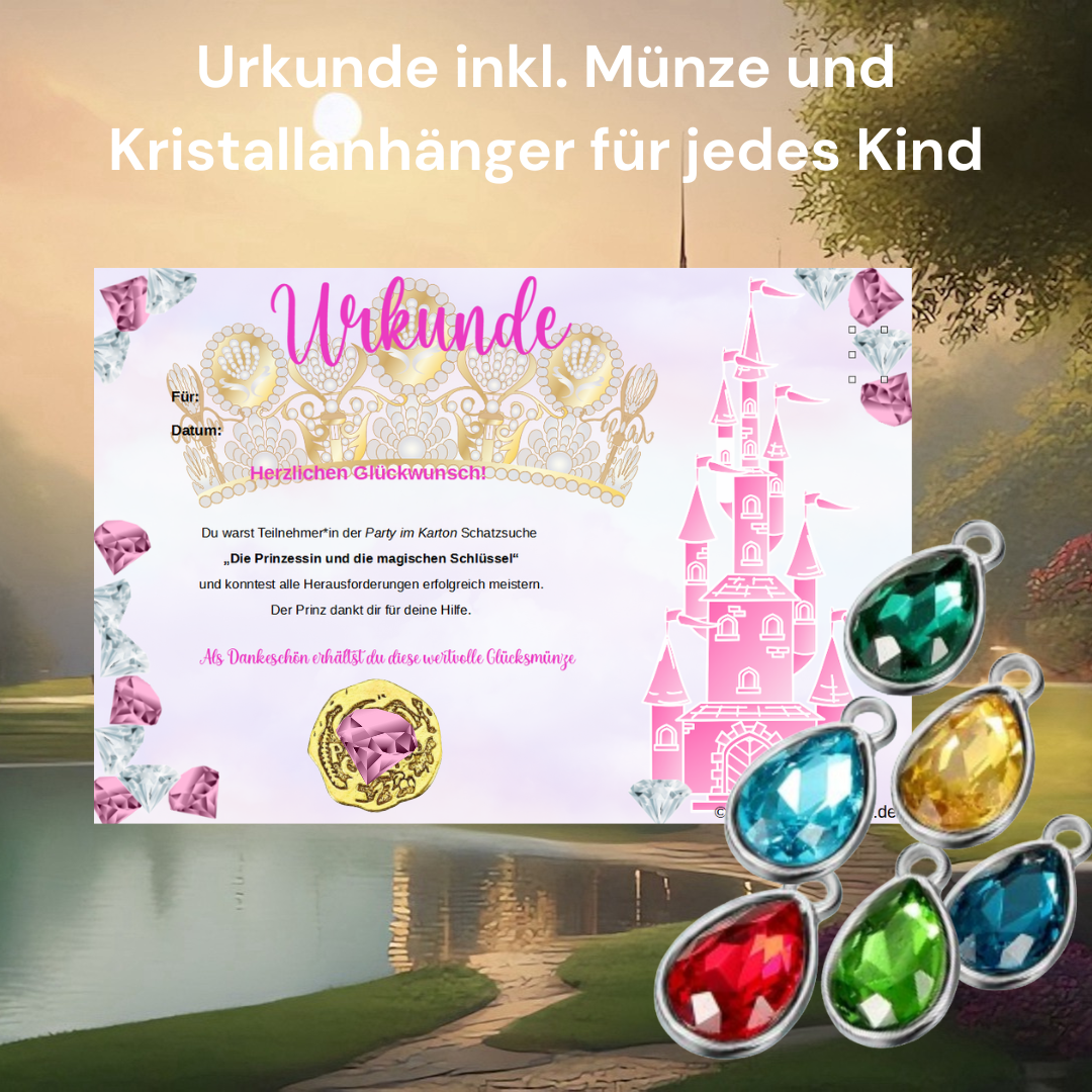 Schatzsuche: Die Prinzessin und die magischen Schlüssel