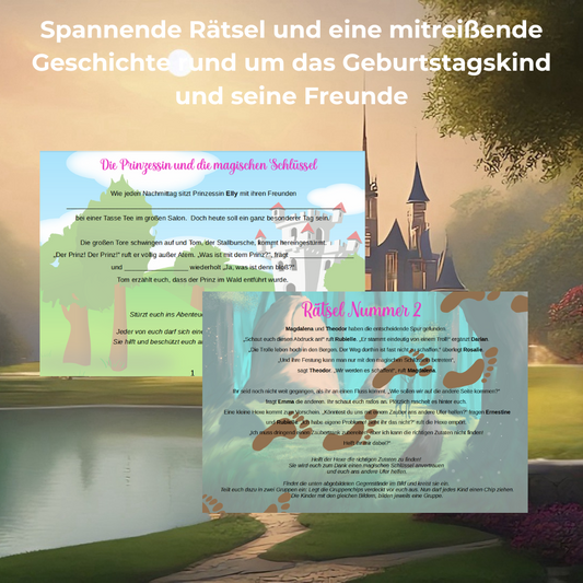 Schatzsuche: Die Prinzessin und die magischen Schlüssel