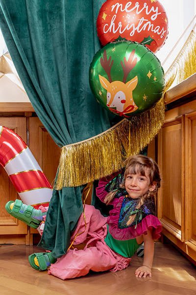 Folienballon "Merry Christmas - Weihnachten" 45cm - Party im Karton