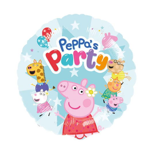 Folienballon "Peppa Party" 43cm - Party im Karton