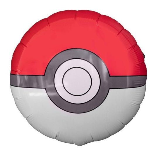 Folienballon "Pokeball" - 50cm - Party im Karton