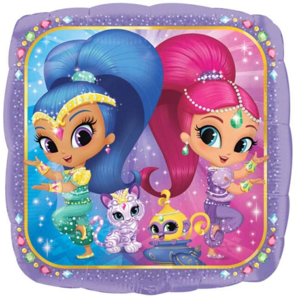 Folienballon "Shimmer and Shine" 43cm - Party im Karton