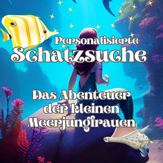 Schatzsuche: Das Abenteuer der kleinen Meerjungfrauen - Party im Karton