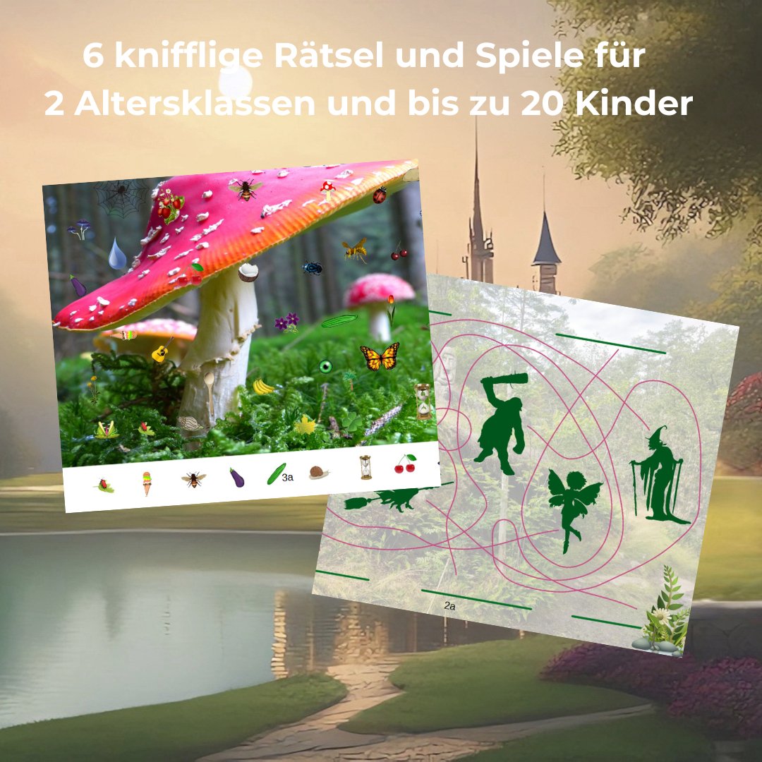 Schatzsuche: Die Prinzessin und die magischen Schlüssel - Party im Karton