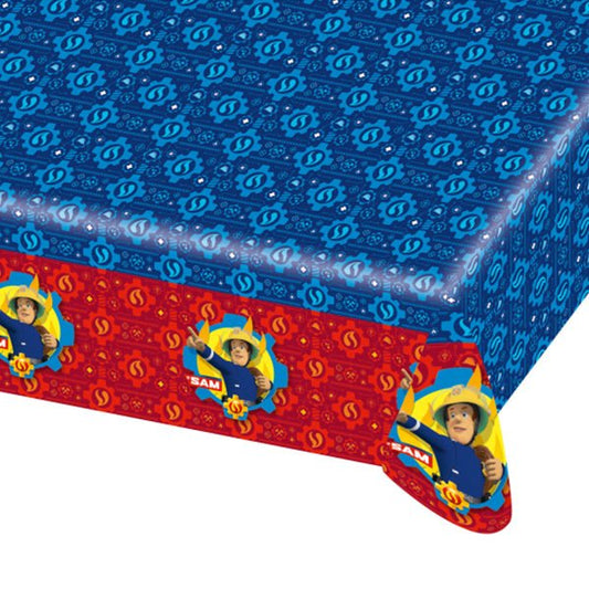 Tischdecke "Feuerwehrmann Sam" - 120x180cm - Party im Karton