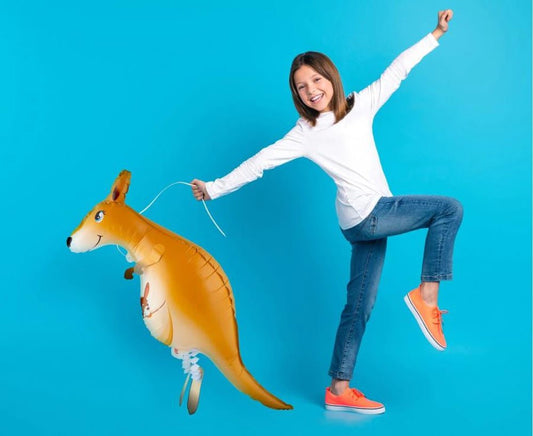 Walking Buddy "Känguru" 82cm - Party im Karton