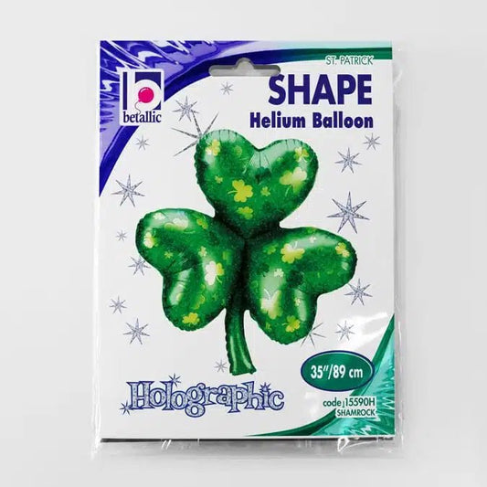 XXL Folienballon "Kleeblatt" - 81cm - Party im Karton