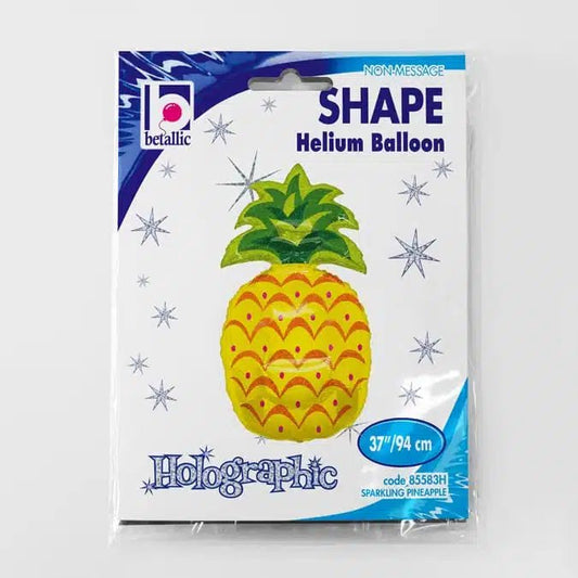 XXL Folienballon "Sparkling Ananas" - 94cm - Party im Karton