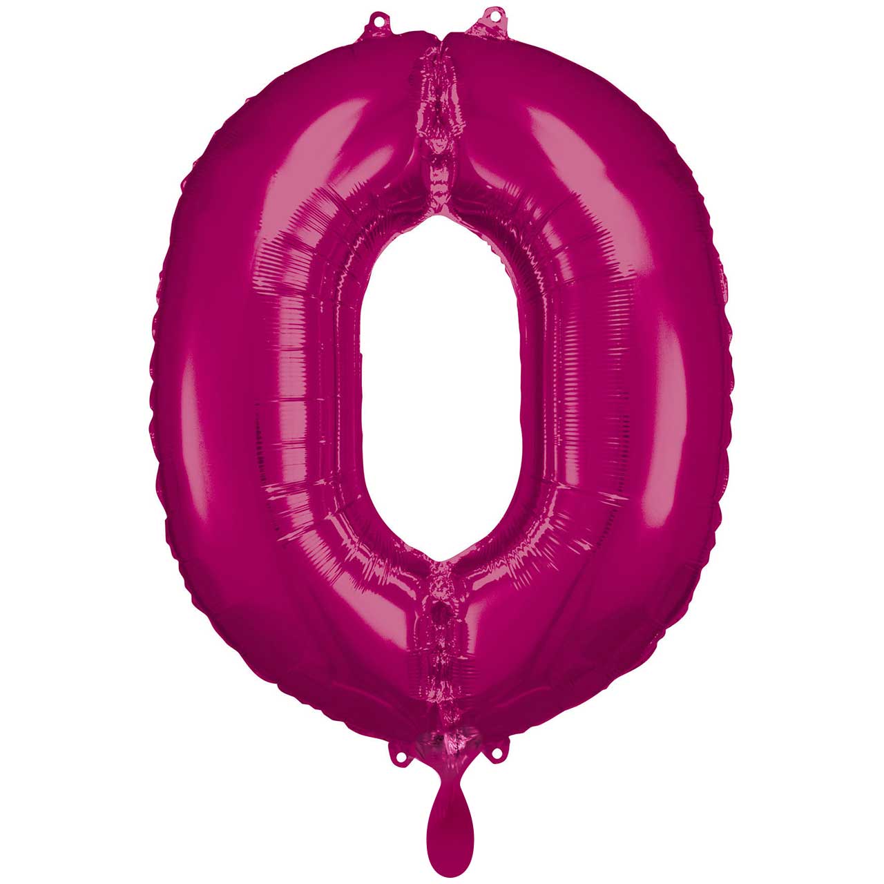 XXL Zahlenballon Pink - Party im Karton