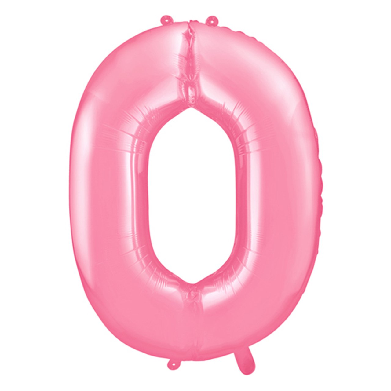 XXL Zahlenballon Rosa - Party im Karton