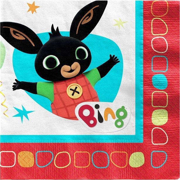 16 Servietten "Bing" 33cm - Party im Karton