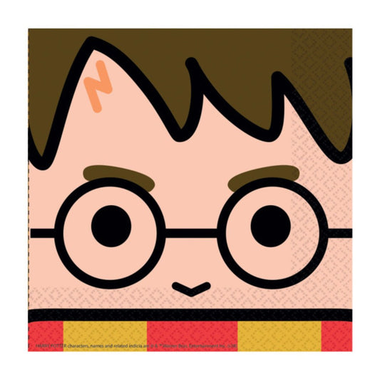 16 Servietten "Harry Potter" 33cm - Party im Karton