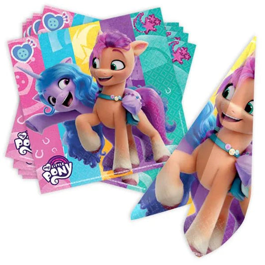 16 Servietten "My little Pony - Der Film" 33cm - Party im Karton