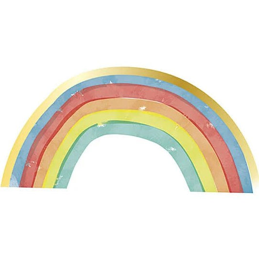 16 Servietten "Regenbogen" 32,5cm - Party im Karton