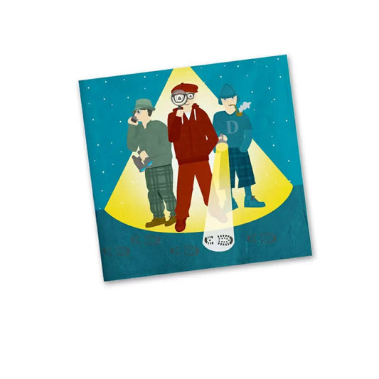 20 Servietten "Detektive" 33cm - Party im Karton