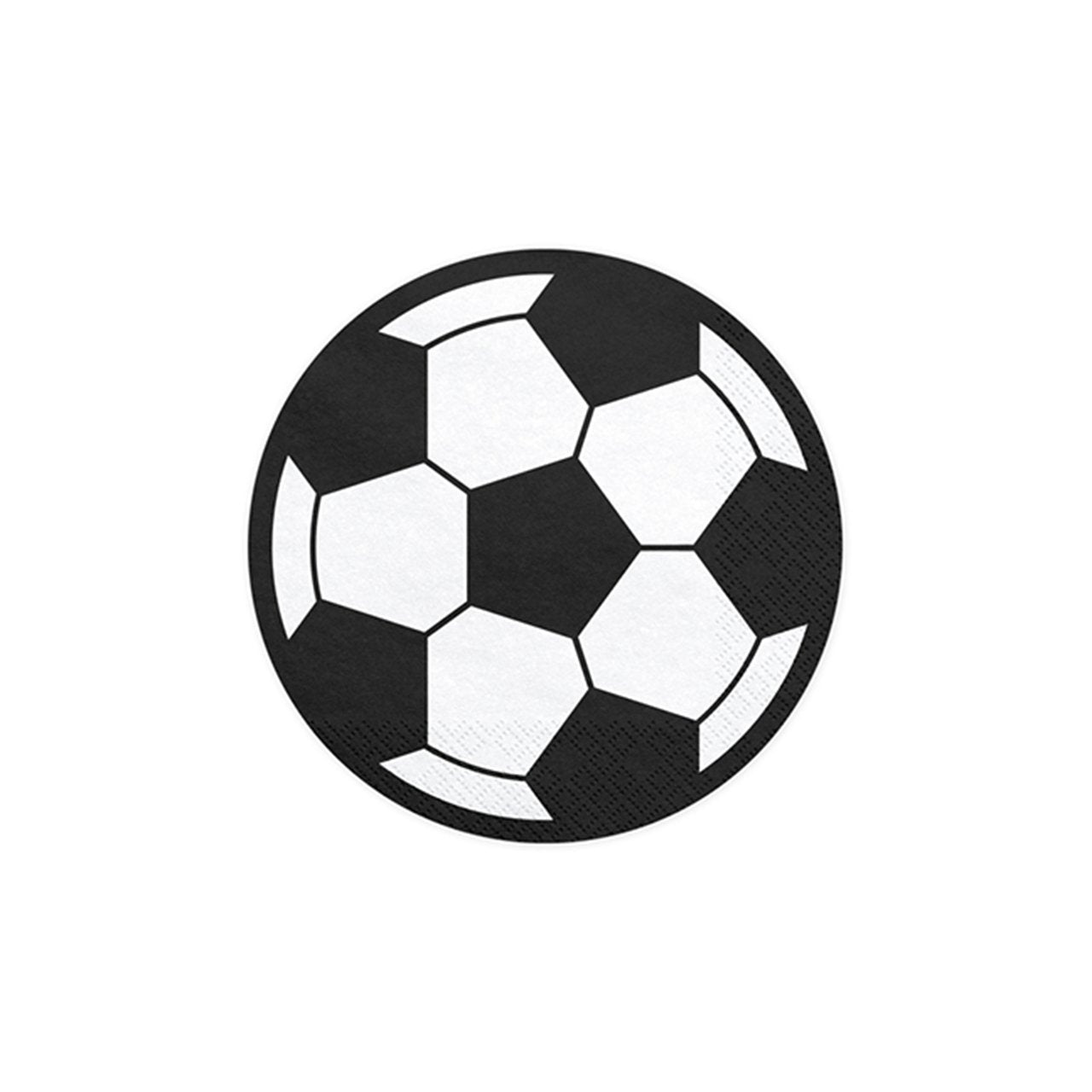 20 Servietten "Fußball" 27cm - Party im Karton