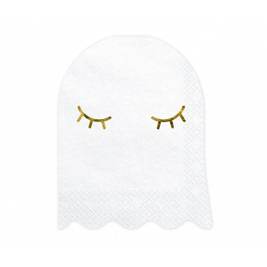 20 Servietten "Gespenst" 14cm - Party im Karton