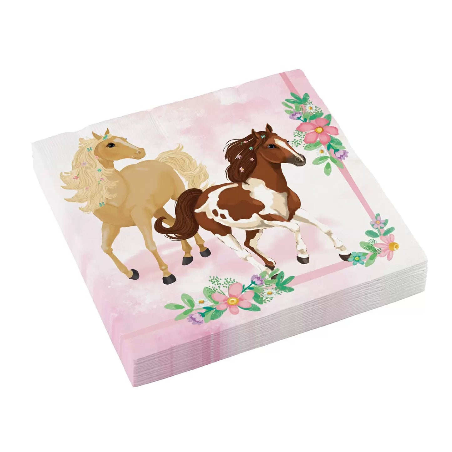 20 Servietten "Pferde" 33cm - Party im Karton