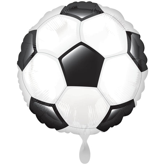 Folienballon "Fußball" 40cm - Party im Karton