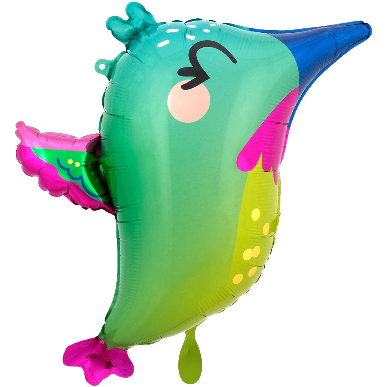 Folienballon "Kolibri" 40cm - Party im Karton