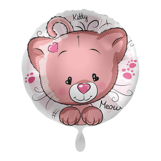 Folienballon "Little Cat" 43cm - Party im Karton