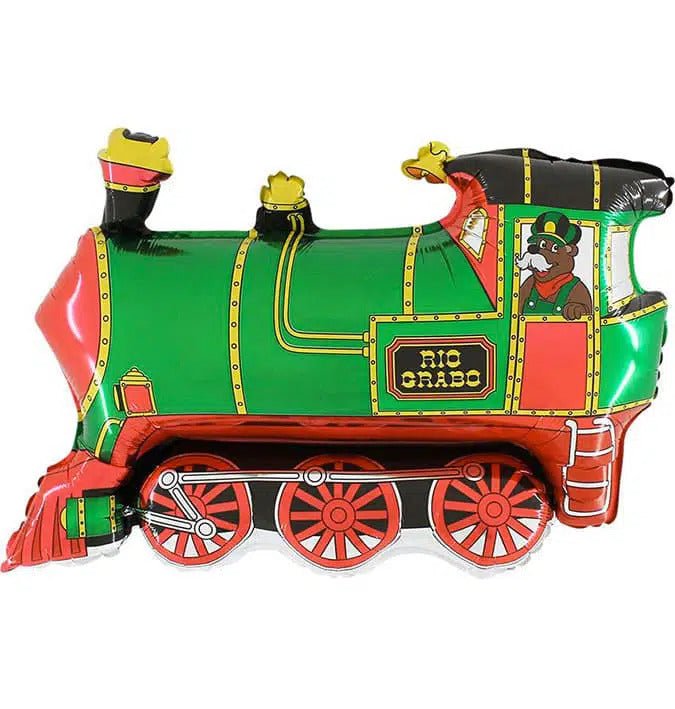 Folienballon "Lokomotive" 71cm - Party im Karton