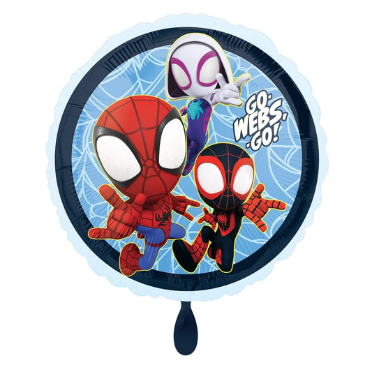 Folienballon "Spidey Amazing Friends" 43cm - Party im Karton
