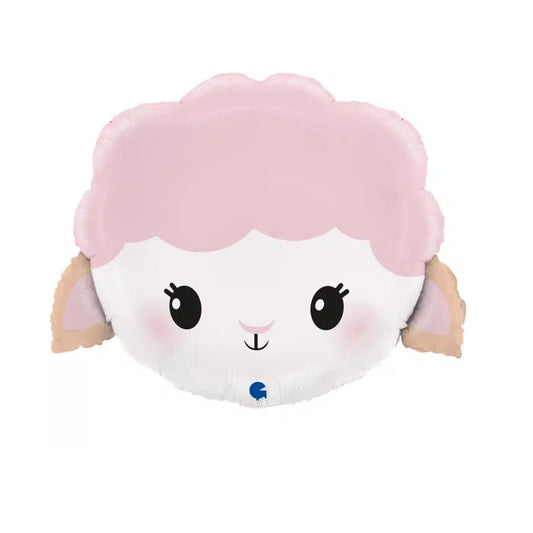 Folienballon "Süßes Schaf" 48cm - Party im Karton