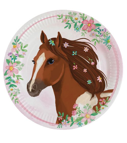 Partygeschirr "Pferde" - 36 Teile - Party im Karton