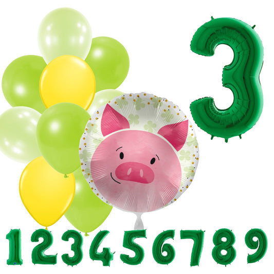 Partykarton "Bauernhof" 12 Teile - Party im Karton