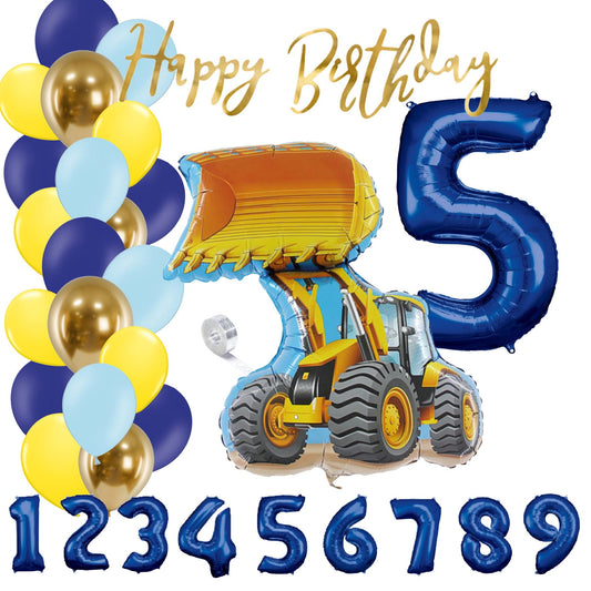 Partykarton "Baustelle" 29 Teile - Party im Karton