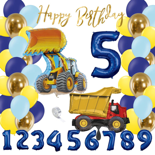 Partykarton "Baustelle" 55 Teile - Party im Karton