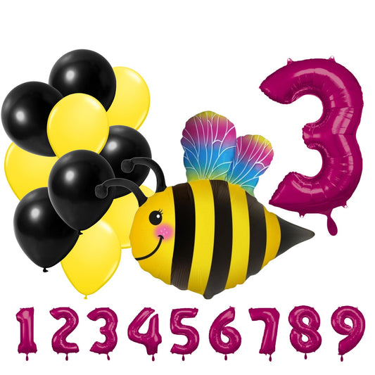 Partykarton "Biene" 12 Teile - Party im Karton