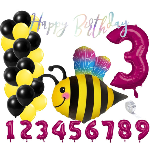 Partykarton "Biene" 29 Teile - Party im Karton