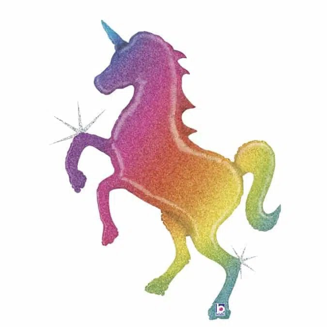 Partykarton "Einhorn" 55 Teile - Party im Karton