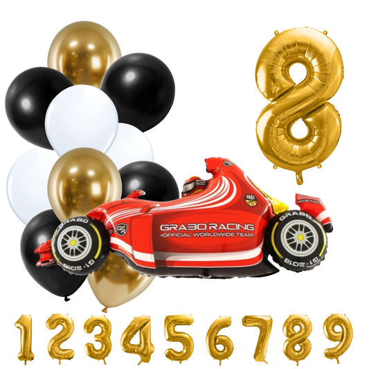 Partykarton "Formel 1" 12 Teile - Party im Karton