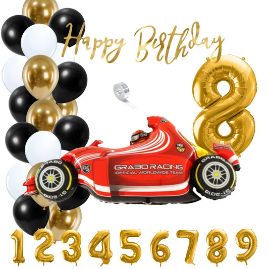 Partykarton "Formel 1" 29 Teile - Party im Karton