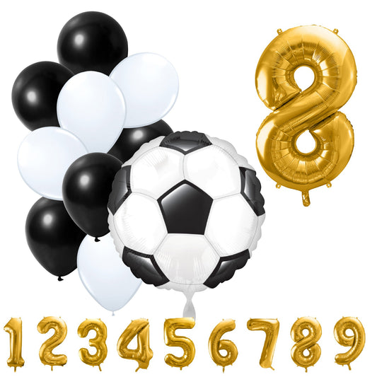 Partykarton "Fußball" 12 Teile - Party im Karton