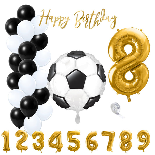 Partykarton "Fußball" 29 Teile - Party im Karton