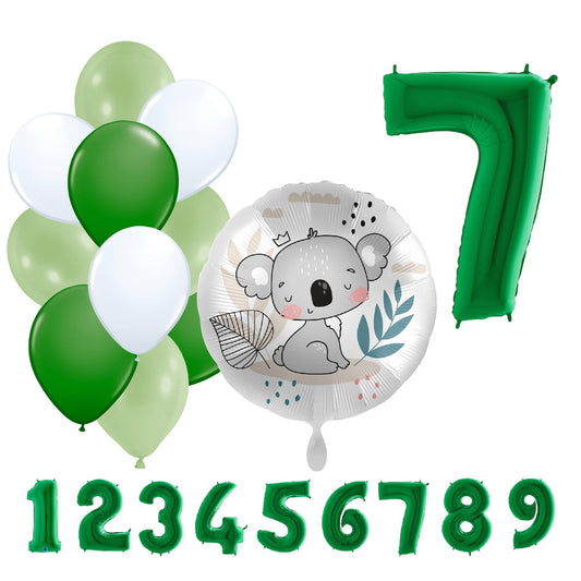 Partykarton "Kleiner Koala" 12 Teile - Party im Karton