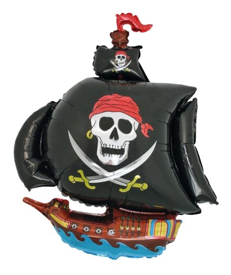 Partykarton "Piraten" 63-teilig - Party im Karton