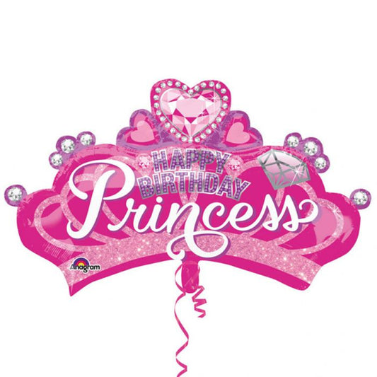 Partykarton "Prinzessin Rosa" 29 Teile - Party im Karton