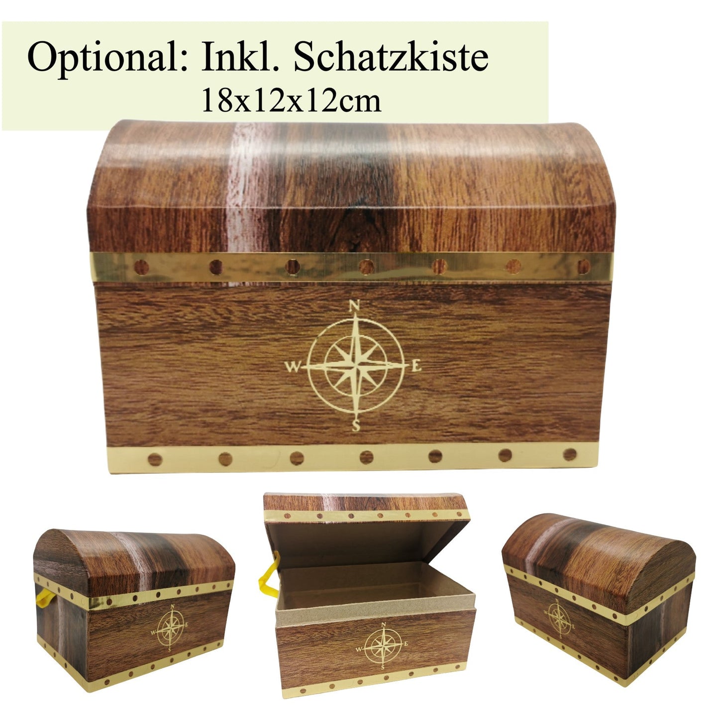 Schatzsuche: Das Rätsel des Waldes - Party im Karton