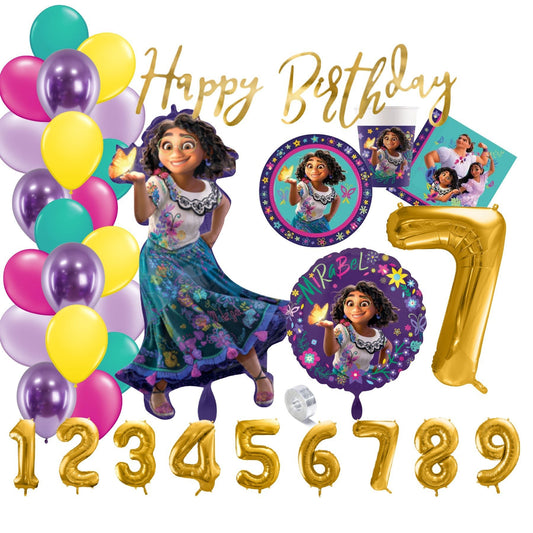 Sorglos Partykarton "Encanto" 65Teile - Party im Karton