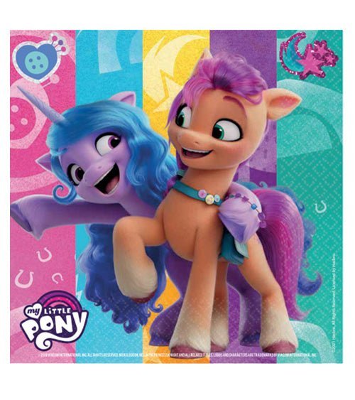 Sorglos Partykarton "My little Pony" 63 Teile - Party im Karton
