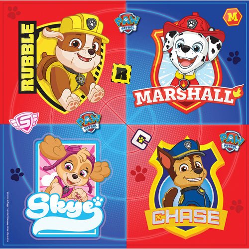 Sorglos Partykarton "Paw Patrol" 61 Teile - Party im Karton