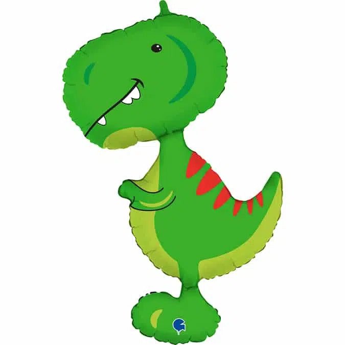 XXL Folienballon "Dinosaurier T-Rex" 97cm - Party im Karton