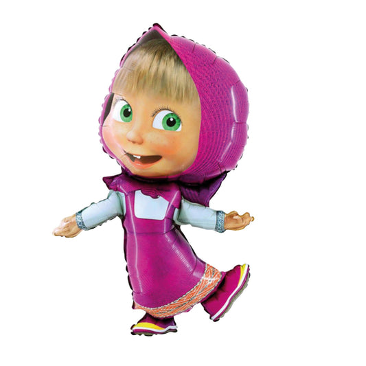 XXL Folienballon "Mascha" 104cm - Party im Karton