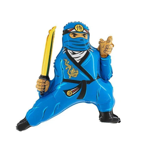 XXL Folienballon "Ninja" 78cm - Party im Karton